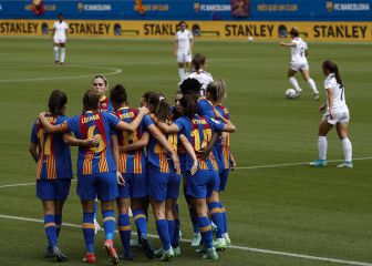 El Barça remontó al Madrid CFF