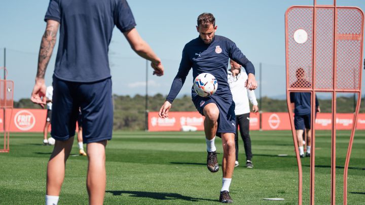 Stuani se apunta a la final ante el Rayo, su víctima favorita