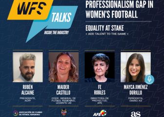 Rubén Alcaine, Fe Robles y Maider Castillo hablan de la profesionalización del femenino