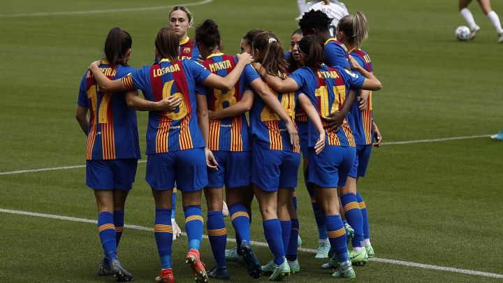 Jugadoras del Barça.