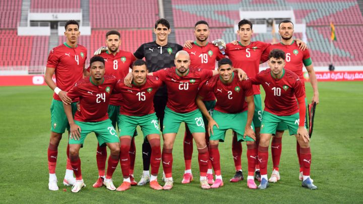 El Yamiq jugó todo el partido con Marruecos ante Ghana, marcó y fue nombrado mejor jugador del partido.