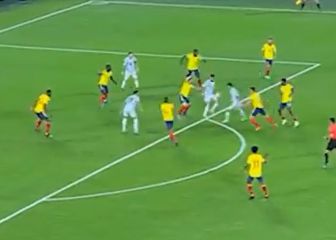 Descomunal golazo de Paredes que firmarían Messi o Maradona
