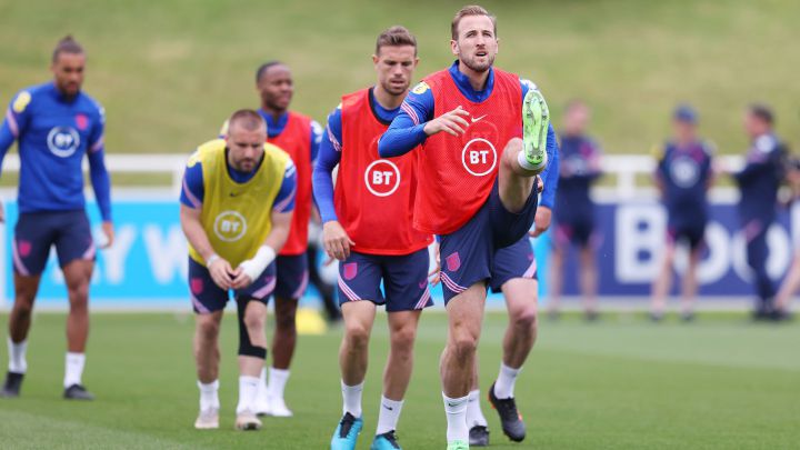 Kane en un entrenamiento