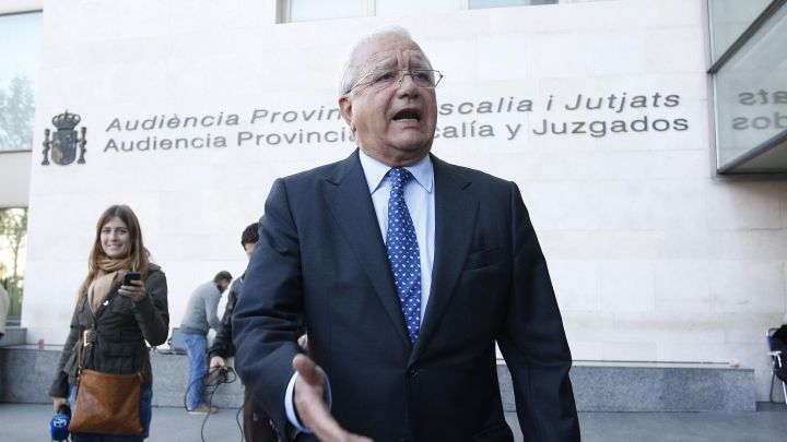 Paco Roig, a la salida de los Juzgados.