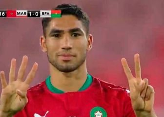 Achraf da otro paso más hacia el jugador total en su último golazo: tremendo