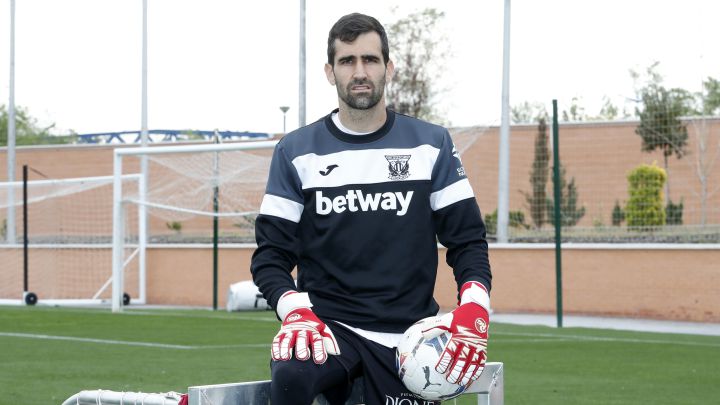 El Leganés avanza en la renovación de Asier Riesgo