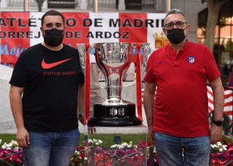 El trofeo de LaLiga llega al Ayuntamiento de Torrejón