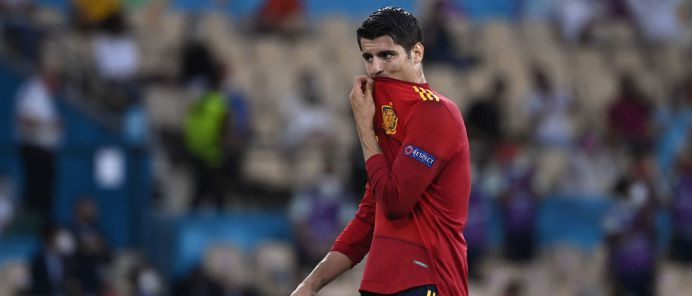 España y Suecia empatan a cero en su primer partido de la Eurocopa.