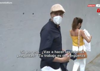 Zidane estalla contra un periodista en Vallecas