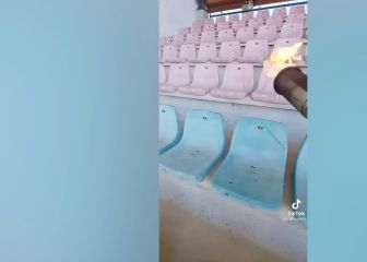 Placer al verlo: Recuperan el color de las gradas en estadio