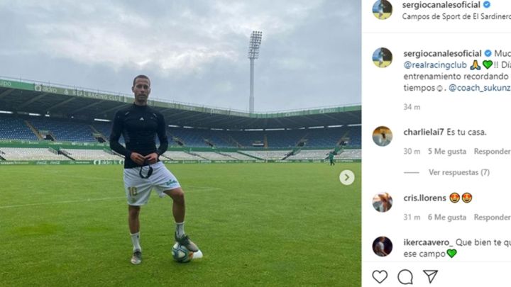 Canales vuelve a El Sardinero