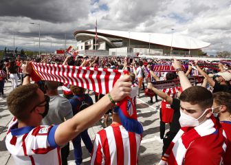 Atlético planning the return of the public at the Metropolitano