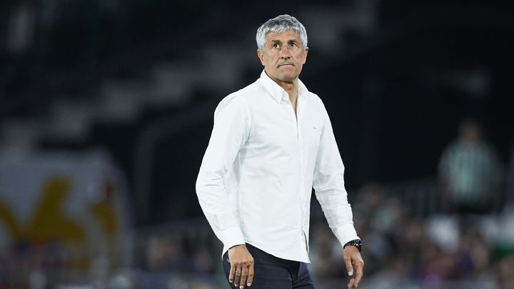Setién: "Ir a una rueda de
prensa en Sevilla es muy duro"