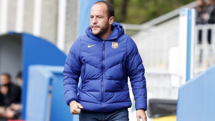 Lluís Cortés, entrenador del Barça