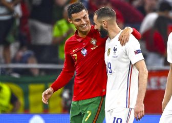 Portugal-Francia en imágenes