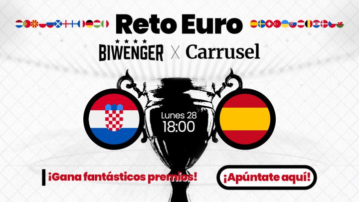 ¡El España - Croacia se vive en Carrusel y Biwenger con premio para los 5 mejores!