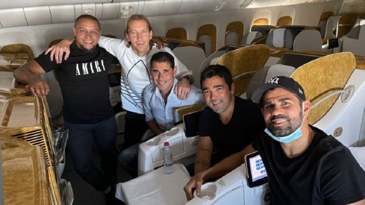 Diego Costa, de viaje con los veteranos a Dubái