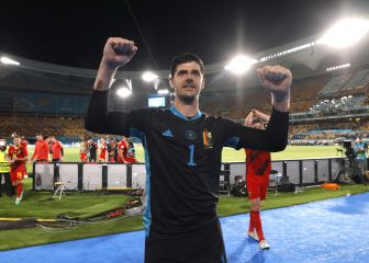 Courtois gives an insight into Madrid's dressing room