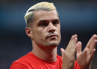 Xhaka, baja capital para Suiza
