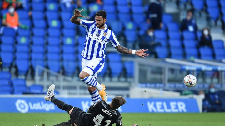 Willian José: "En la Real me han faltado un poco al respeto"