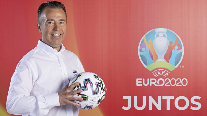José Antonio Luque atiende al Diario AS para hablar de la Eurocopa. Una charla desenfadada con uno de los narradores de la Eurocopa en Mediaset.