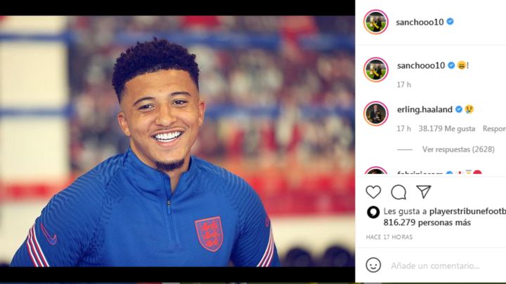 Haaland 'llora' por Sancho