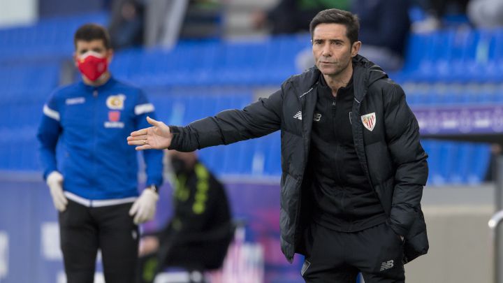 Marcelino: "Hay jugadores que saben que no van a contar y lo mejor es buscar un acomodo"