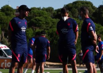 El Atlético vuelve al trabajo