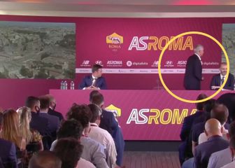 El 'incidente' de Mou en su presentación con la Roma: hasta sacó aplausos