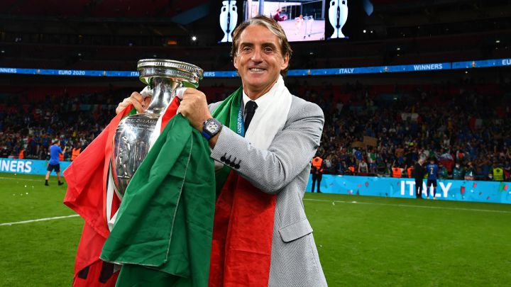 Mancini, entre lágrimas: “Se ha cerrado un círculo”