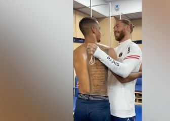 El gesto de Ramos con su nuevo compañero que le cedió el '4'