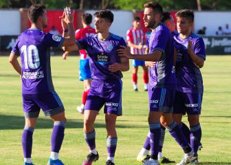 El Pucela golea en el primer amistoso de la 'era Pacheta'