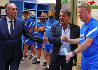 Ronaldo headline in Barcelona dressing room warns players of dangers of coronavirus