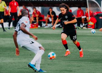 El exvalencianista Fabio Blanco ya brilla en el Eintracht