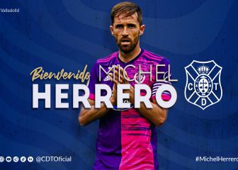 Míchel Herrero refuerza el centro del campo tinerfeño