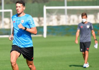 Vesga se entrena en Lezama tras el COVID y viaja a Suiza