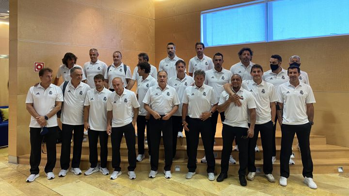 La expedición madridista voló a Israel el lunes por la mañana.