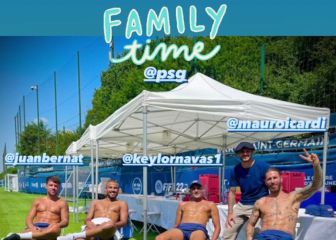 Ramos ya tiene familia en el PSG
