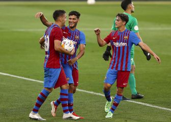 Barcelona-Gimnástic de Tarragona en imágenes