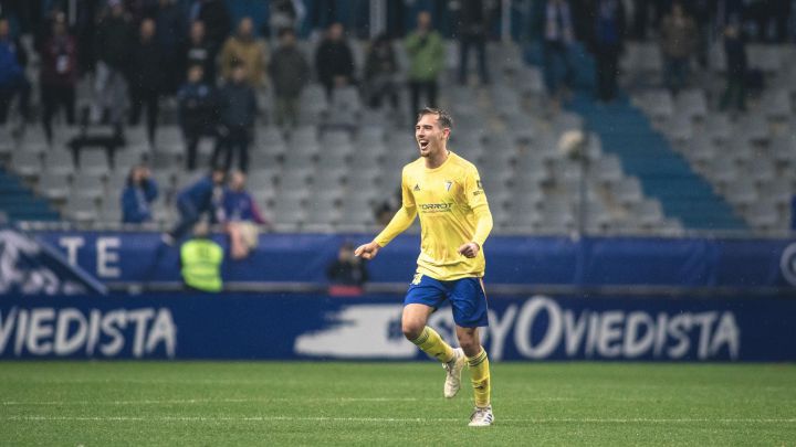 Sergio González, jugador del Cádiz CF, durante un partido.