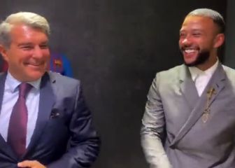 La sacudida de Laporta a Memphis que arrasa en Twitter