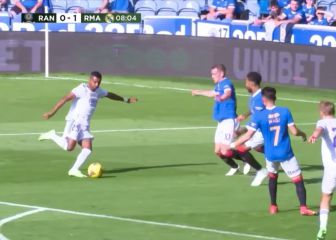 Rodrygo scores stunner versus Rangers
