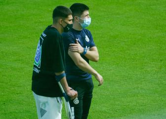 Germán se rompe la rodilla y el filial se queda sin porteros
