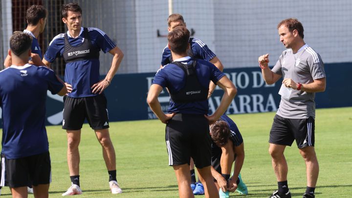 Budimir se incorpora a los entrenamientos en Tajonar