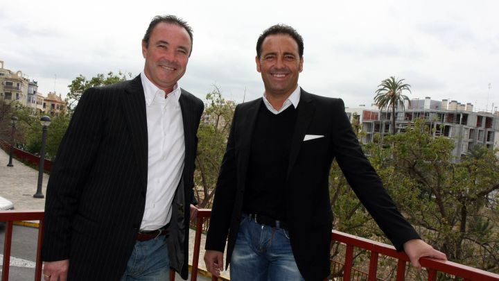 Juan Ignacio Martínez y José Bordalás.