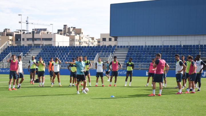 Entrenamiento Fuenlabrada