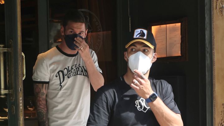 Messi ya está en Ibiza con Luis Suárez