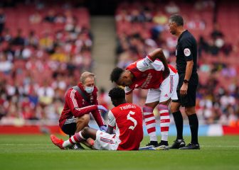 Thomas Partey se lesiona: