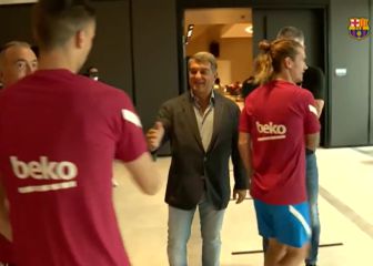 Joan Laporta despide a Collado y presencia práctica del Barça