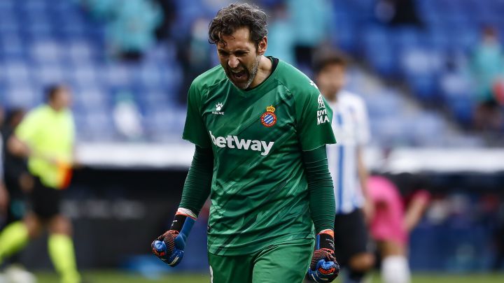 Diego López, portero del Espanyol.